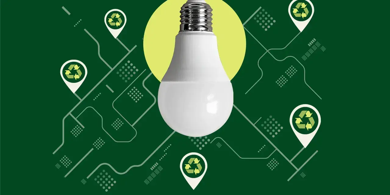 Już nie świeci? Zobacz, gdzie wyrzucić żarówki. Oddaj do elektrośmieci, by zadbać o środowisko.