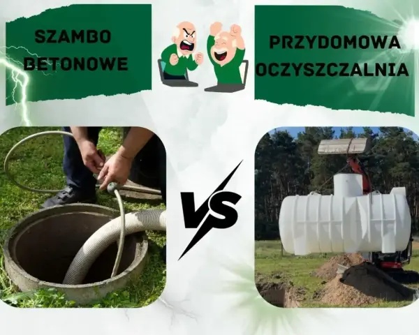 Porównanie szamba betonowego i przydomowej oczyszczalni. Które rozwiązanie wygra ranking oczyszczalni biologicznych?