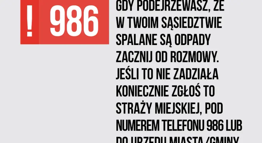 Gdzie zgłosić palenie śmieci na wsi i uniknąć kary za to?
