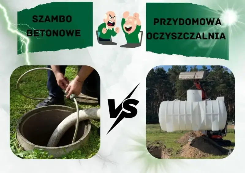 Porównanie szamba betonowego i przydomowej oczyszczalni. Które rozwiązanie wygra ranking oczyszczalni biologicznych?